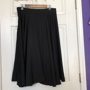 Voodoo Vixen Black Circle Skirt